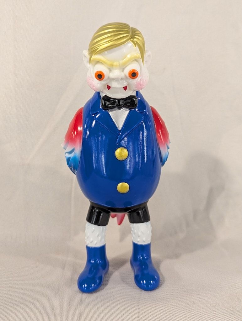 フィギュア ZOLLMEN MUDDY TOY 泥玩具 THE BIRDMAN 青/白/赤