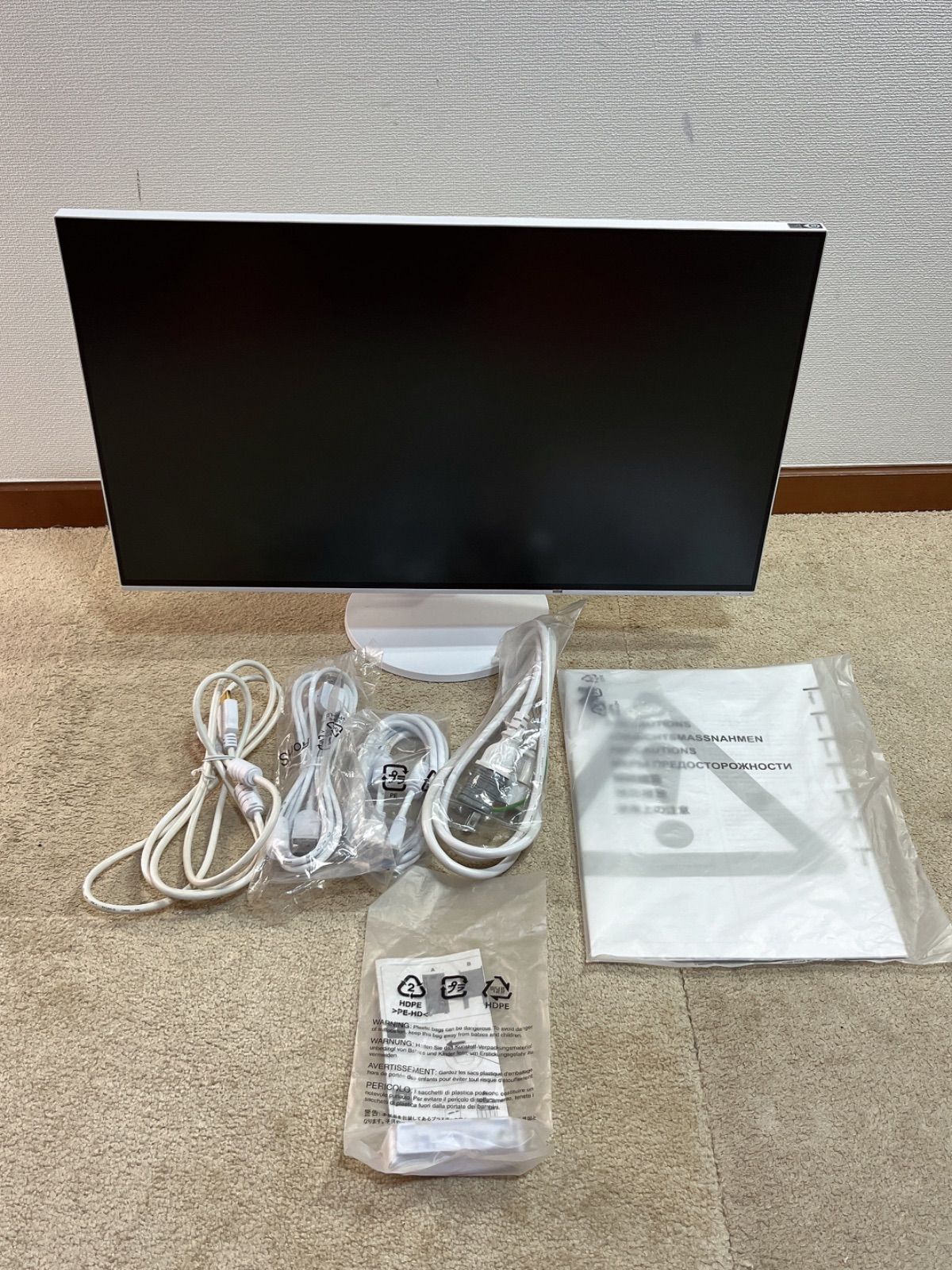 EIZO ホワイト ev2451 RWT Amazon.co.jp: EIZO FlexScan 23.8インチ ディスプレイ モニター