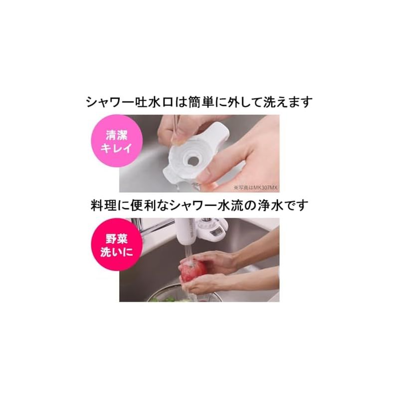 高水圧|高除去|13項目クリア|30%節水 日本製