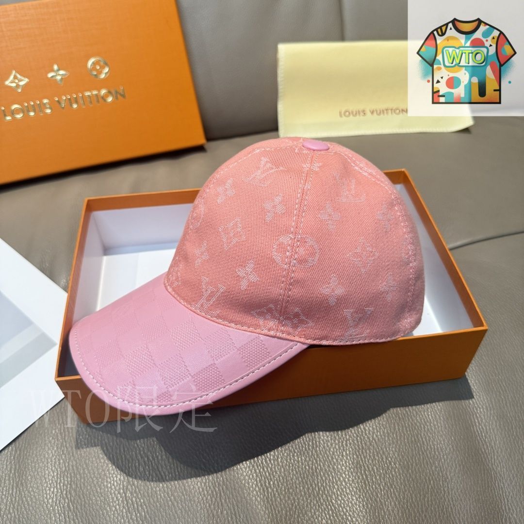 Louis Vuitton ベージュ ベースボールキャップ Louis Vuitton ホワイト ベースボールキャップ ルイ·ヴィトン