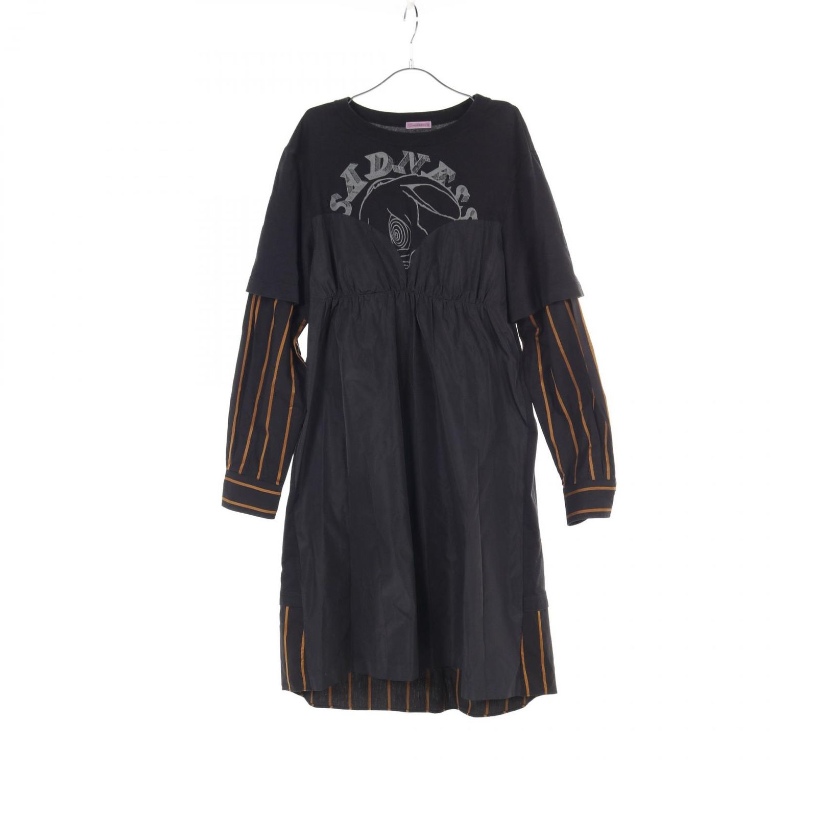 SueUNDERCOVER スーアンダーカバー ワンピース 黒 0393525E0007 スーアンダーカバー SueUNDERCOVER ワンピース ブラック