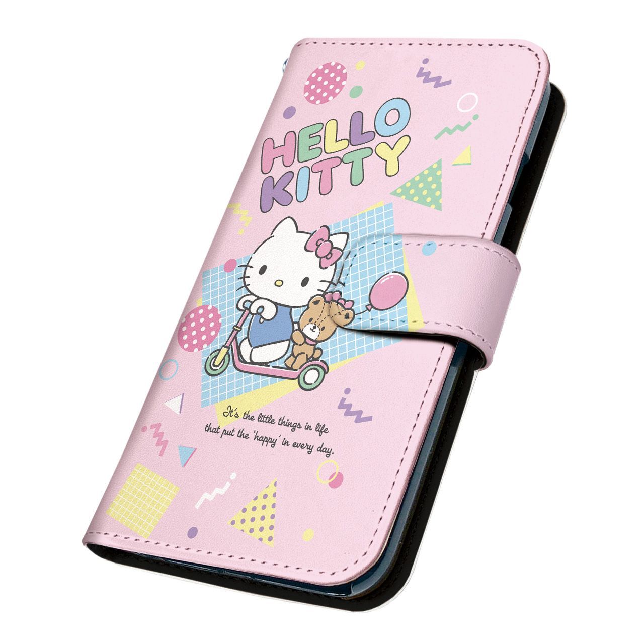 サンリオ 正規品 ハローキティ Galaxy S24 SC-51E ケース 手帳型 スマホケース [デザイン:13.エヴリディ（PK）/マグネットハンドあり] SANRIO キティ