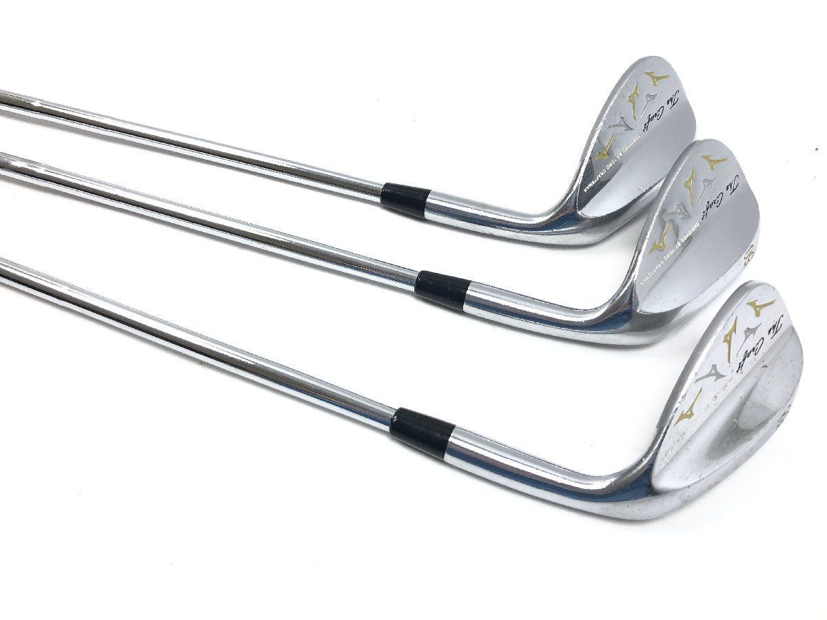 3本セット MIZUNO ミズノ The Craft ウェッジ 50 54 58 Dynamic G 120 35インチ ゴルフクラブ Y08008N