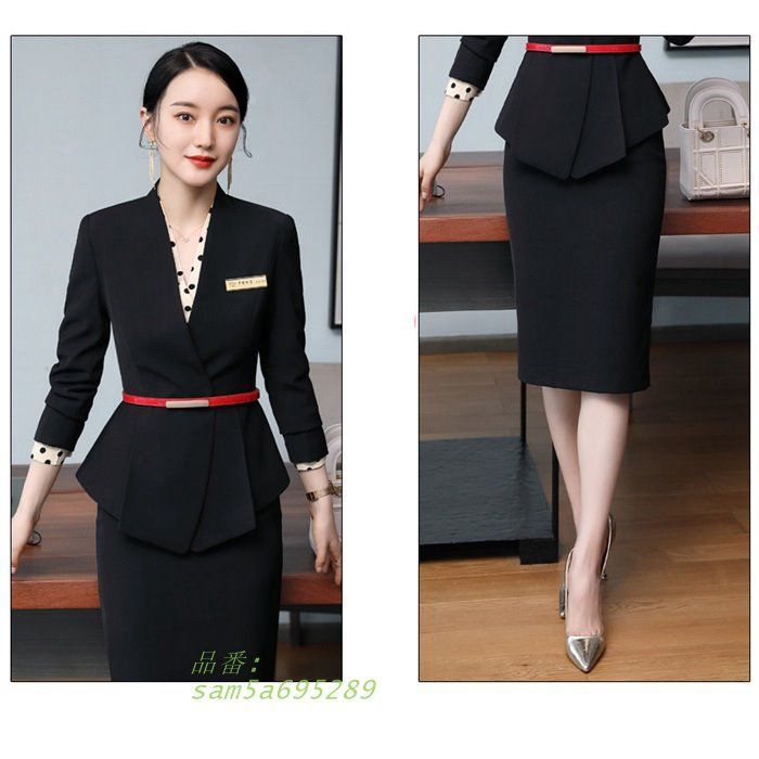 スーツ レディース ビジネススーツ スーツセット 2点セット ベルト付き 卒業式 おしゃれ スカートスーツ ママ 入学式 大きいサイズ 就活 通勤 am5a695289 MAAHADDERANG_COM
