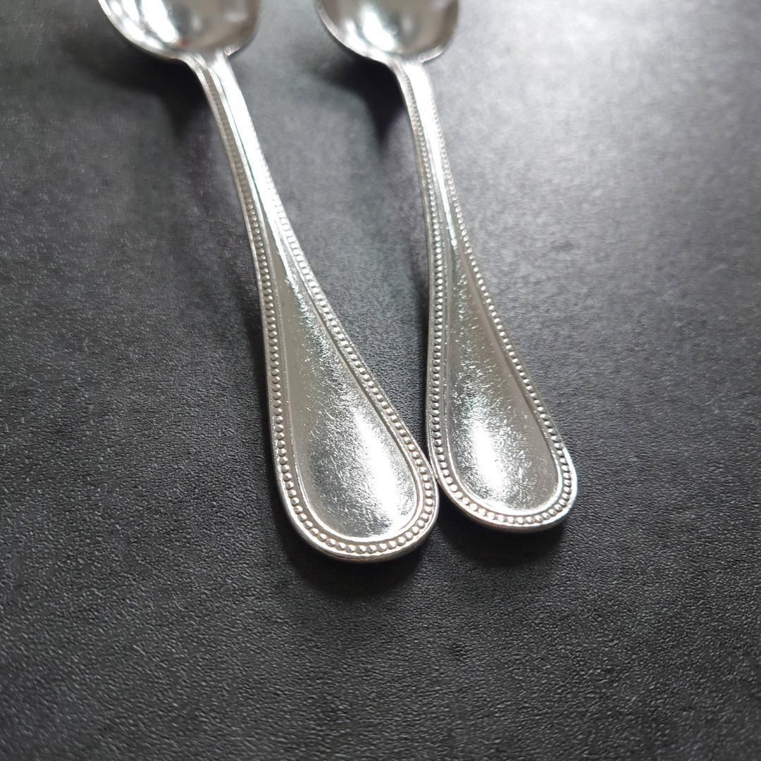 希少 クリストフル パール デザートスプーン 2点 - メルカリ