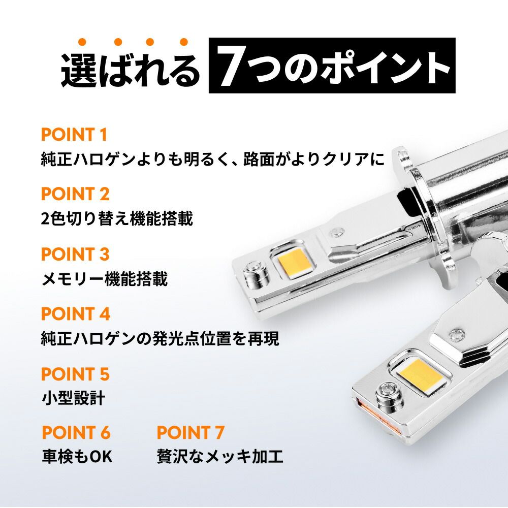 トラック2色切替フォグ】【HID屋 公式ショップ】LED