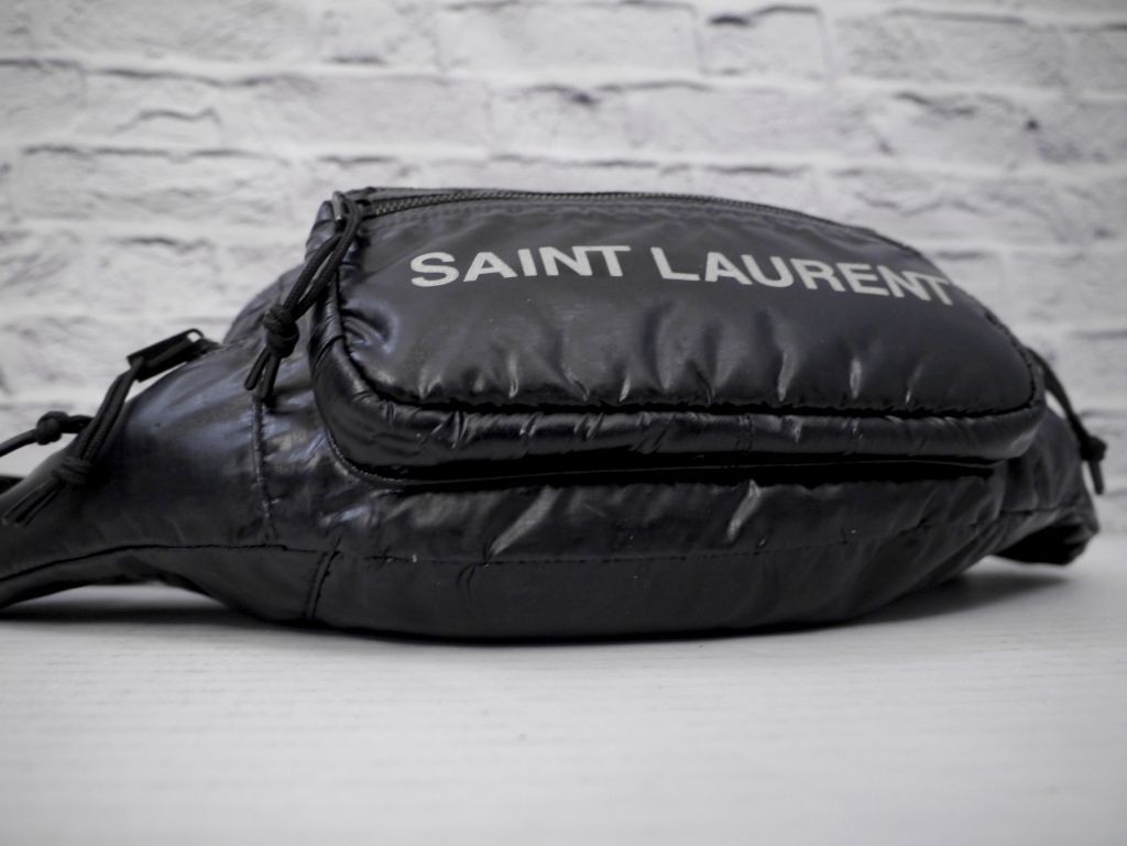 美品◇SAINT LAURENT サンローラン NUXX ヌックス モノグラム