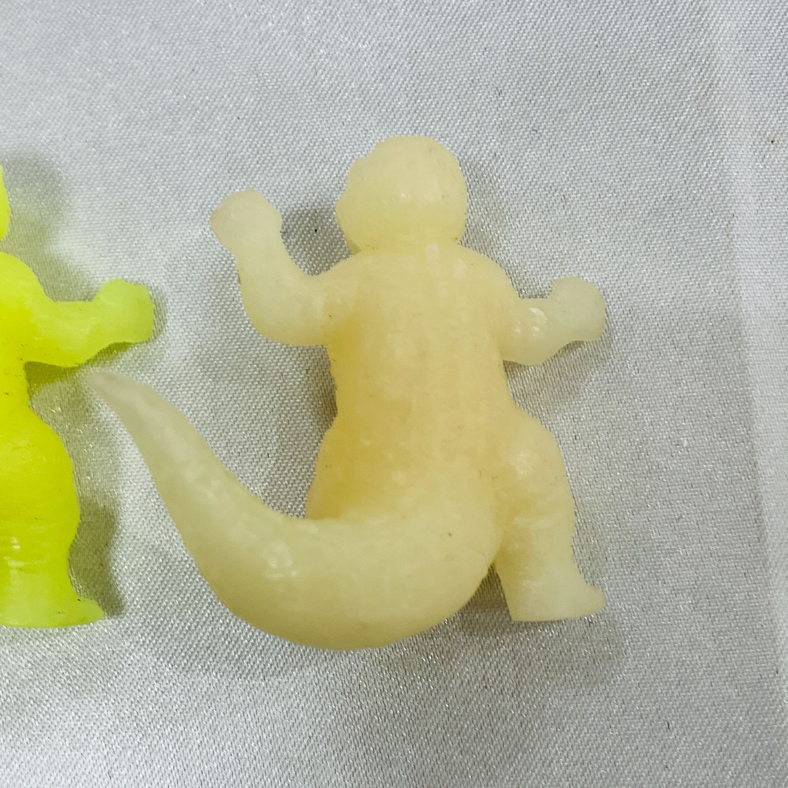 A【東宝】光るゴジラ ミニラ ソフビ 1993年 当時品 ミニ
