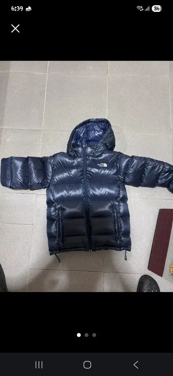 THE NORTH FACE ザノースフェイス レディース ヌプシ ダウン ネイビーM