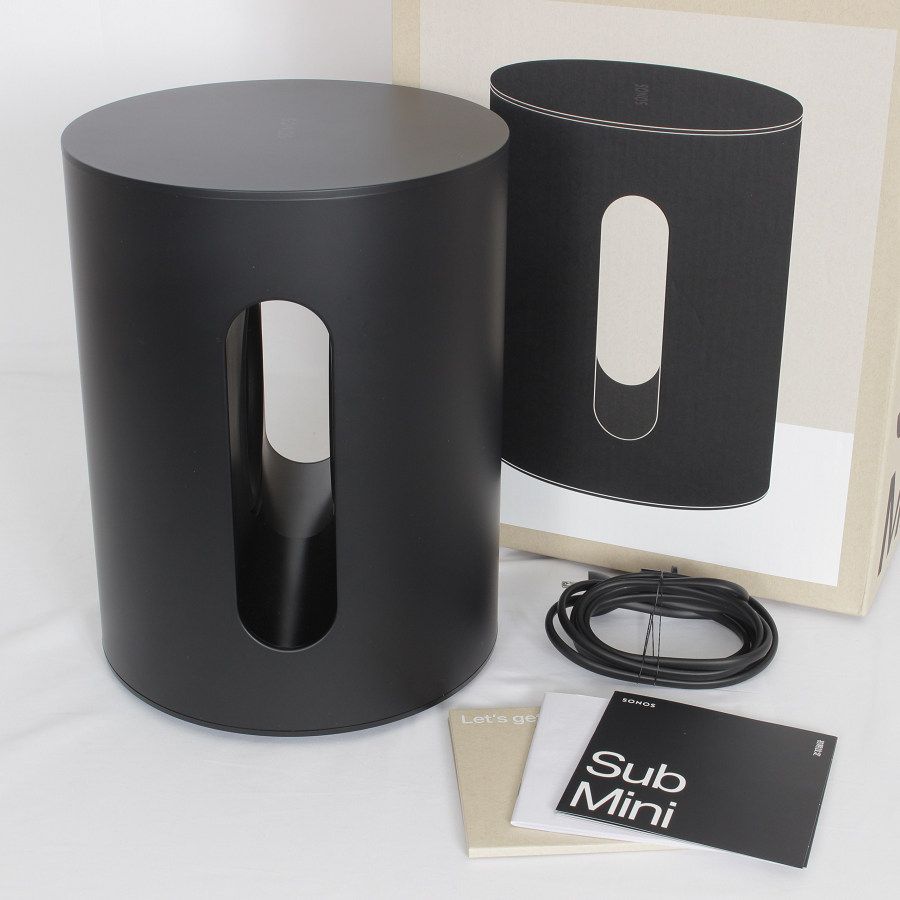 【新品・未使用】Sonos Sub Mini SUBM1JP1BLK SONOS SUBM1JP1BLK Sub Mini ブラック|エディオン公式通販