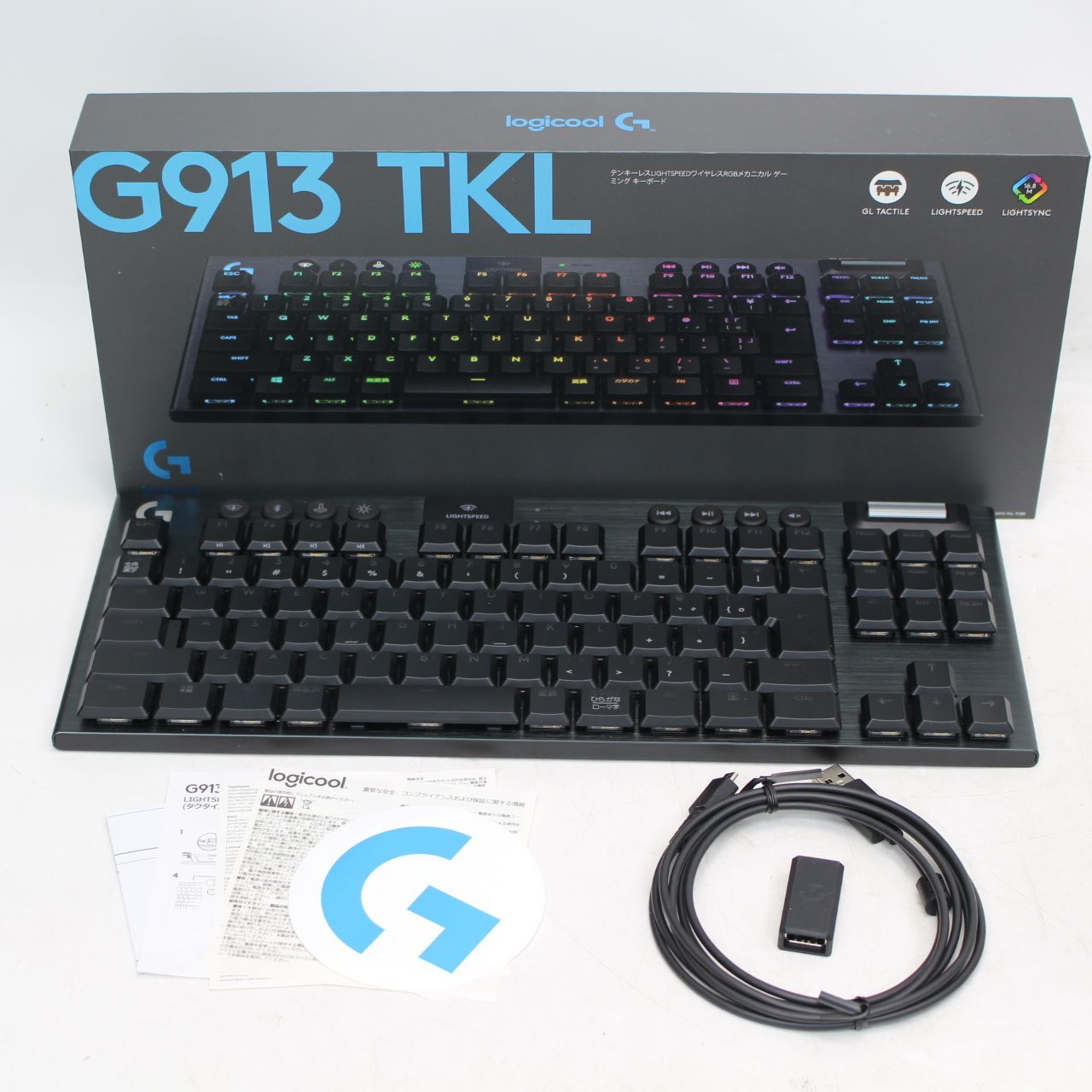 636 logicool YR0076 G913 TKL ゲーミングキーボード ワイヤレス