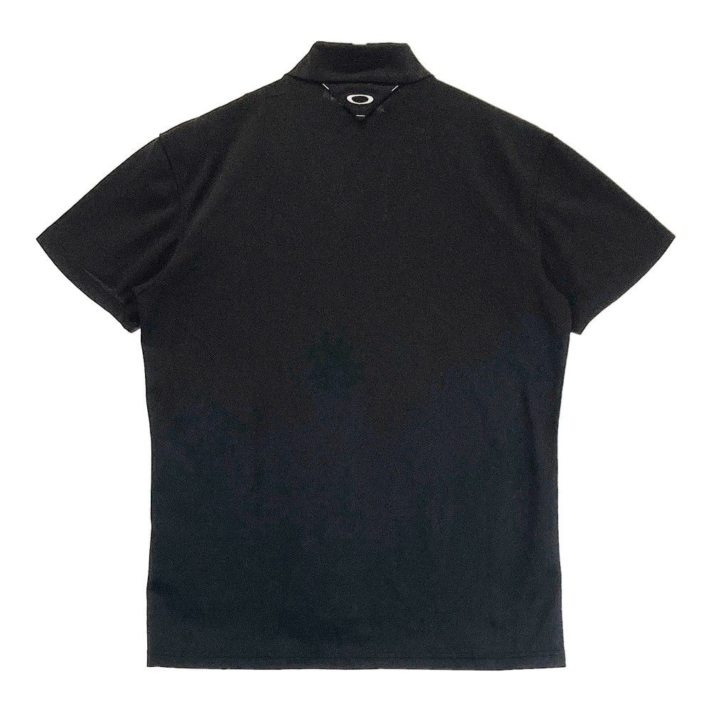 サイズ：M OAKLEY オークリー ハーフジップ 半袖Tシャツ ネック
