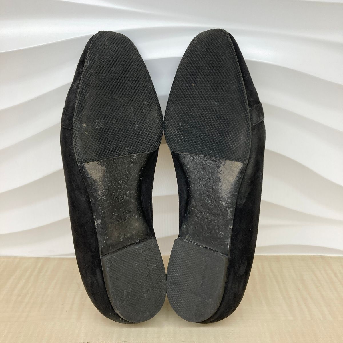 HERMES エルメス ビルバオ パンプス フラットシューズ 36 23.5 