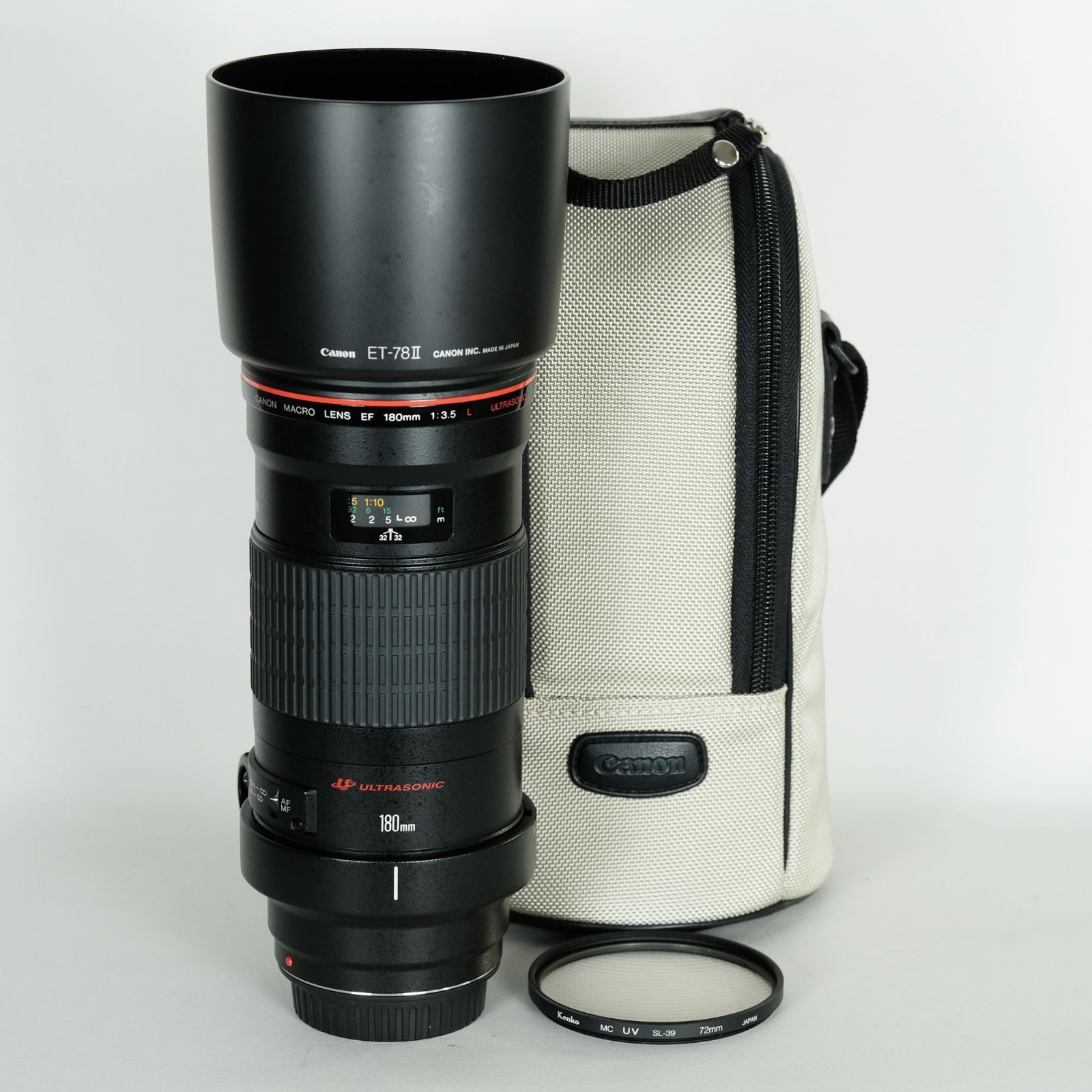 美品｜フィルター付] Canon EF180mm F3.5L マクロ USM / キヤノンEF 