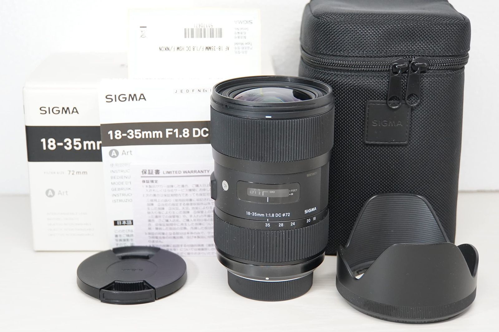 SIGMA 18-35mm F1.8 DC HSM Art A013 Nikon F-DXマウント APS-C/Super35  カメラのロジネットワン メルカリ