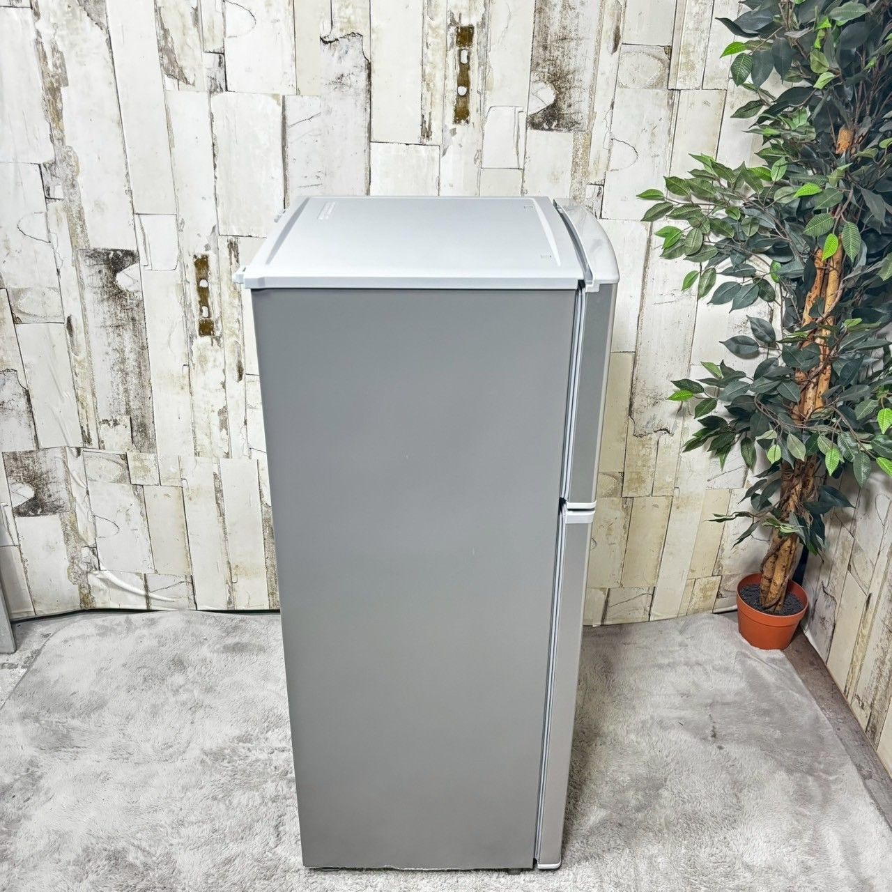 2019年製】 SHARP シャープ SJ-H13E-S ノンフロン冷凍冷蔵庫 128L 