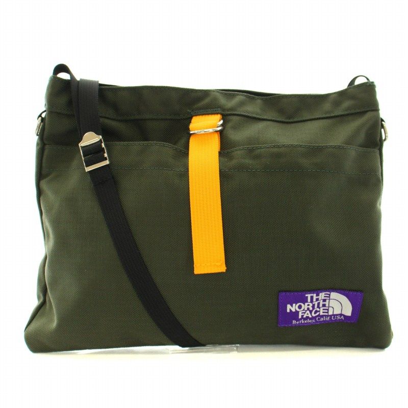 ノースフェイス パープルレーベル THE NORTH FACE PURPLE LABEL nanamica SMALL SHOULDER BAG  スモールショルダーバック サコッシュ ロゴ ナイロン カーキ NN7757N /BB - メルカリ