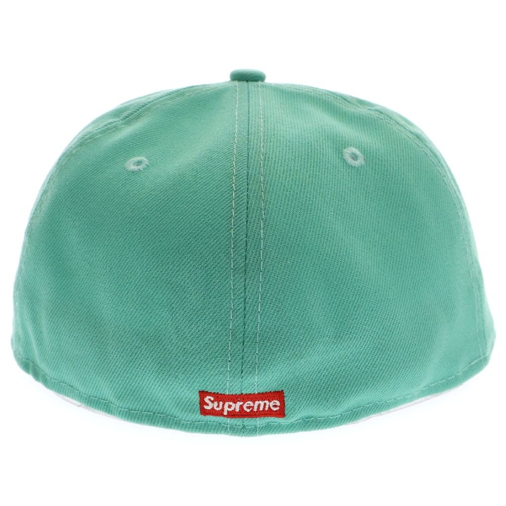 SUPREME (シュプリーム) 22SS ×NEW ERA Cap ニューエラ ロゴ刺繍 キャップ ライトグリーン G2703132022