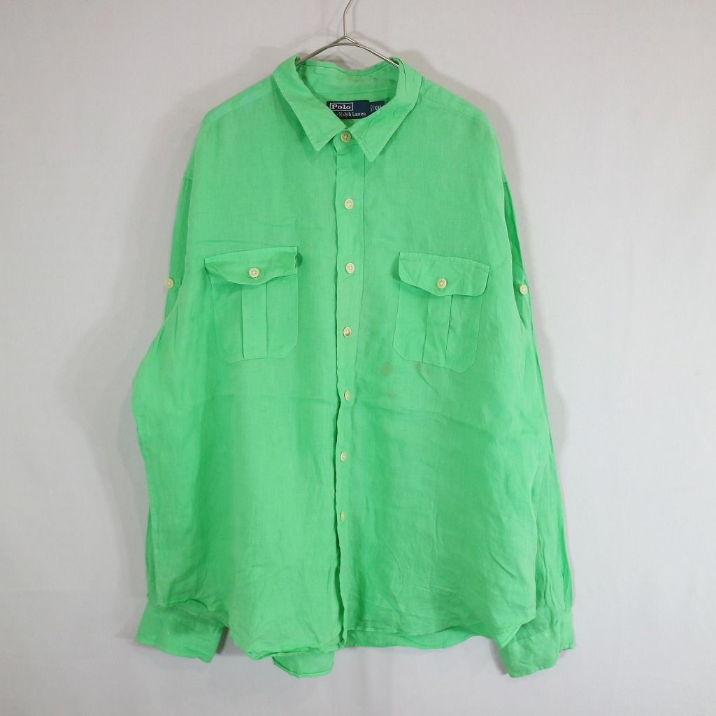 SALE/ Polo by Ralph Lauren ポロバイラルフローレン リネン長袖