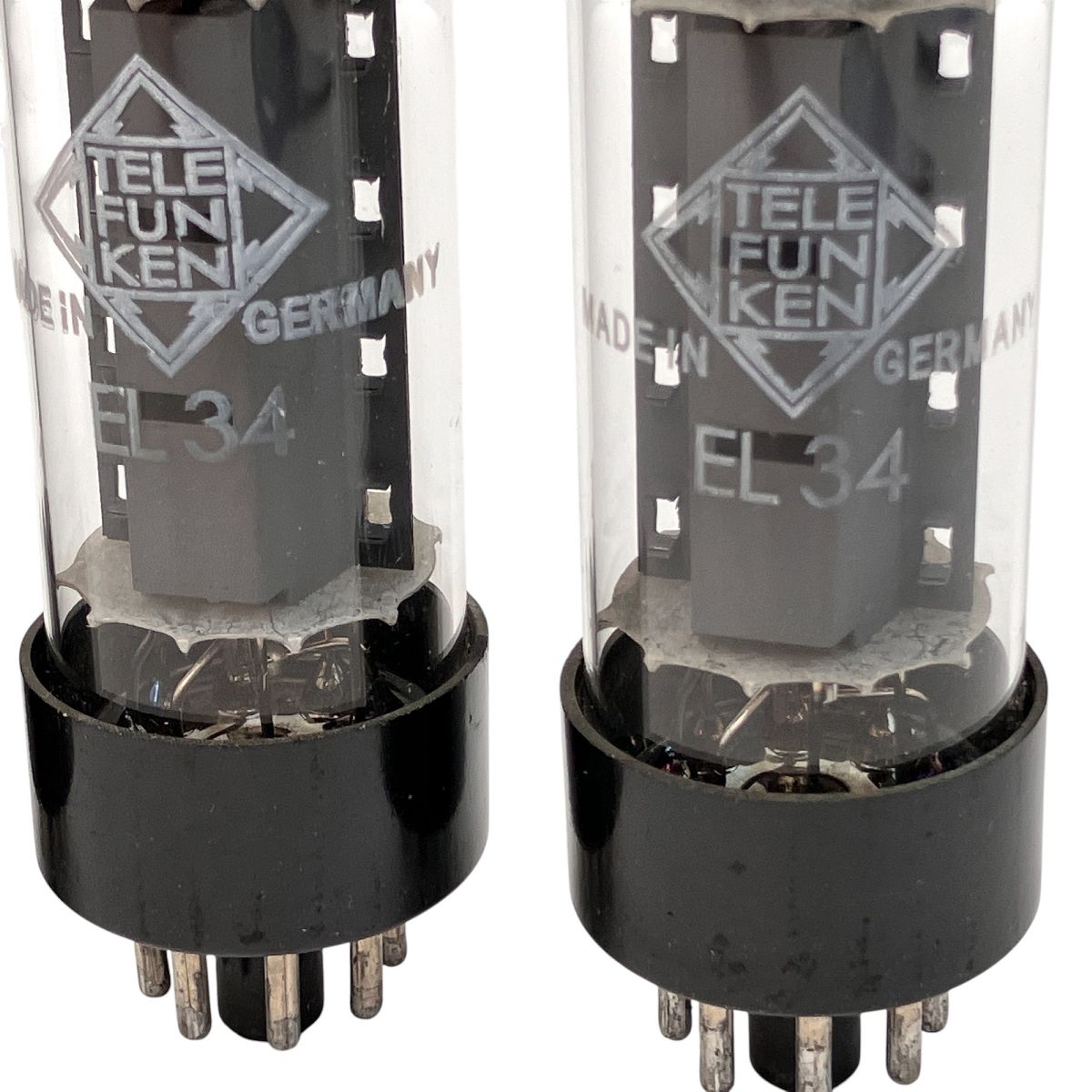 TELEFUNKEN EL34 真空管 4本セット テレフンケン 音響機材 美品