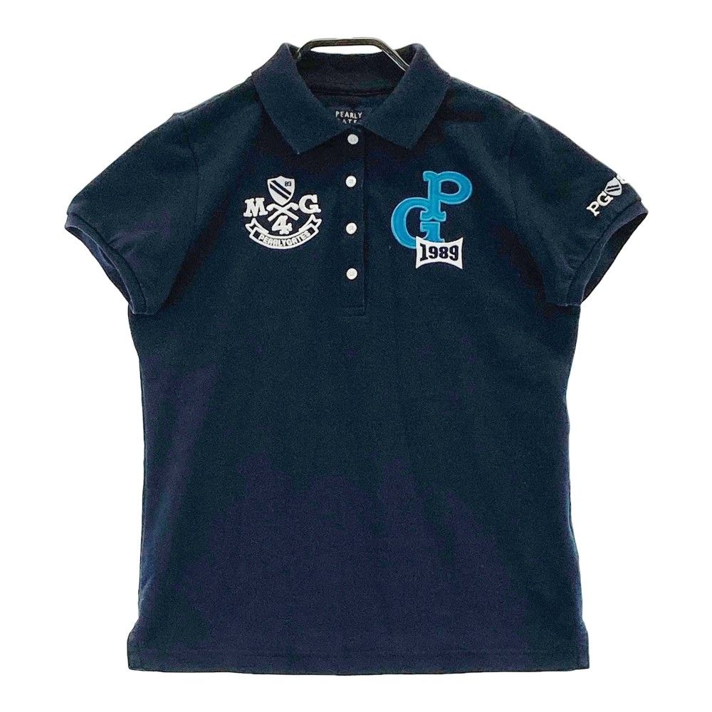 パーリーゲイツ レディース 半袖ポロシャツ サイズ0 PEARLY GATES