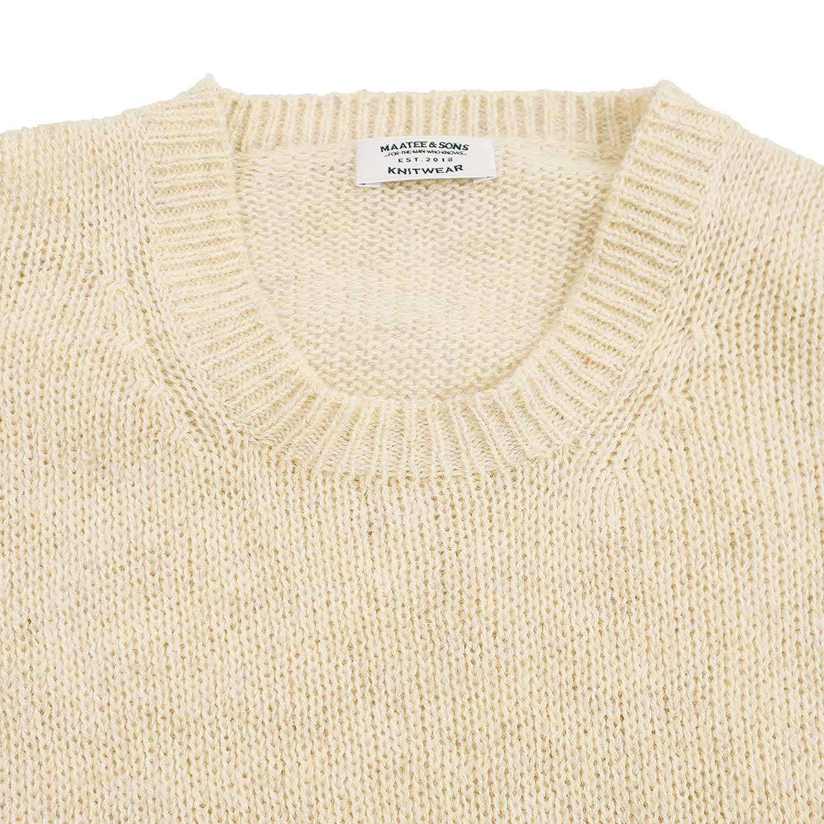 MAATEE & SONS SHET和紙 P/O SWEATER 【公式通販】
