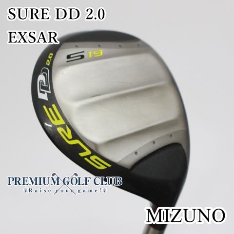 【中古】[B-ランク] フェアウェイウッド ミズノ SURE DD 2.0/EXSAR/R/19[1871]