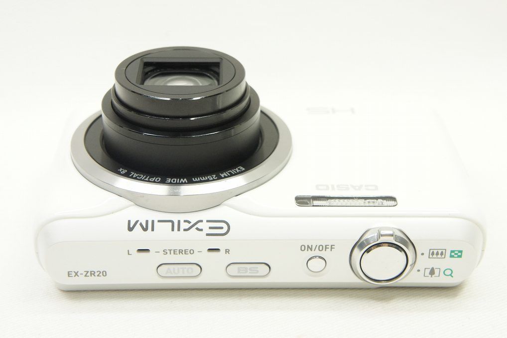 CASIO EXILIM EX-ZR20 デジカメ ホワイト に興味をもっていただき