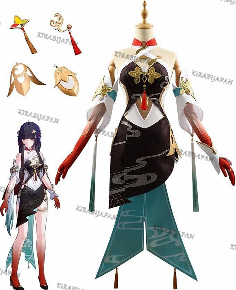 崩壊 スターレイル 霊砂 レイサ コスプレ衣装 豪華版 フルセット コスプレ衣装 アクセサリー ウィッグと靴追加 可 コスチューム cosplay 演出服 舞台装 クリスマス 学園祭 プレゼント 化祭 ハロウイーン パーティー 変装