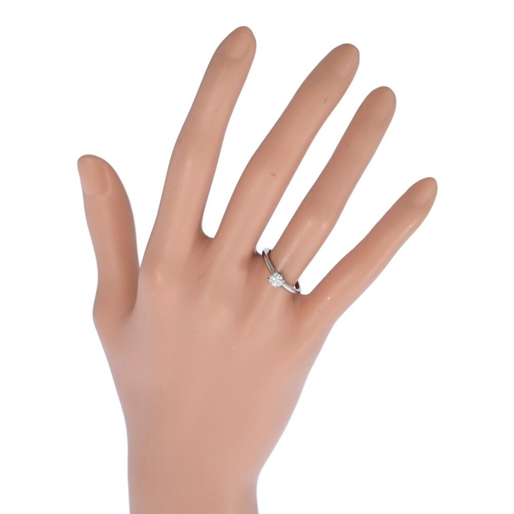 0.3ct/Cartier カルティエ ソリテール1895 1P・ダイヤモンドリング