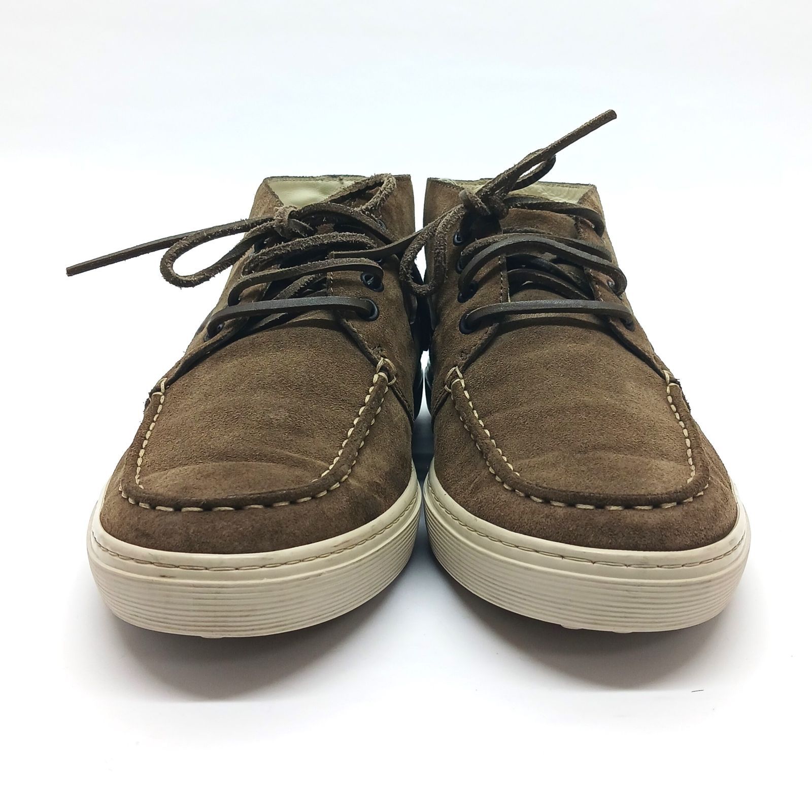 TOD's メンズ　モカシンデッキシューズ トッズ TOD'S メンズ デッキシューズ 25.5cm モカシン スウェード