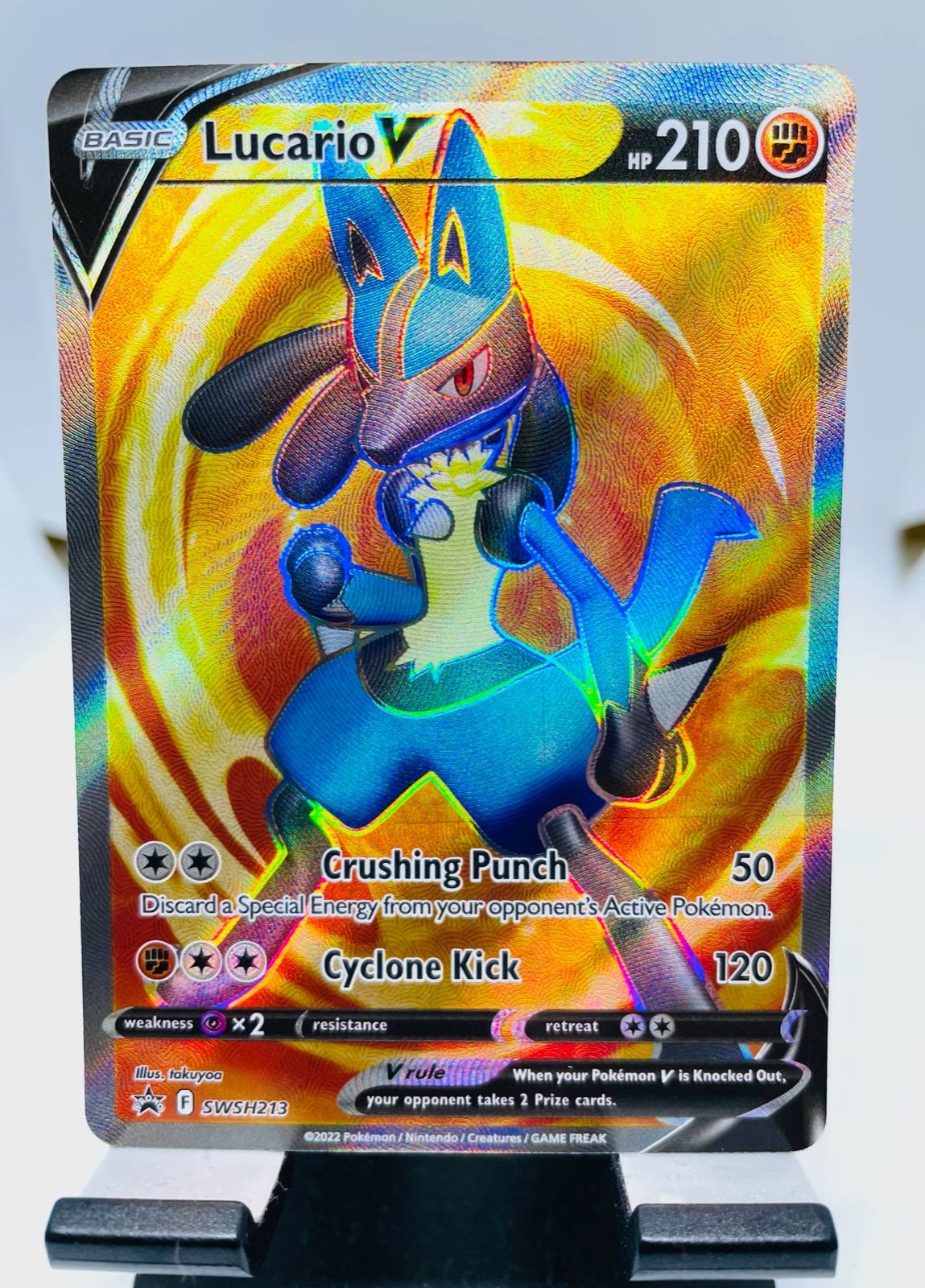 メルカリSHOPS】ポケモンカード 英語版ルカリオV、Vstar 2枚