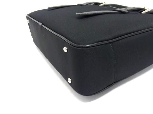 BURBERRY バーバリー ノバチェック ナイロンキャンバス ハンドバッグ ビジネス 書類かばん メンズ ブラック系 FP5932 DECORATOM_COM_BR