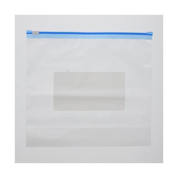 シモジマHEIKO フリーザーバッグ スライダー式 底マチ付 L 004749003 1セット 480枚 20枚×24箱