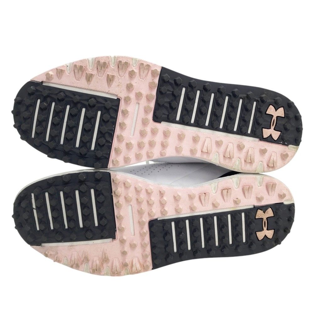UNDER ARMOUR アンダーアーマー 3028245 UAドライブ フェード スパイクレス ゴルフシューズ  ホワイト系 25 [240101486055] ゴルフウェア レディース ストスト UNDER ARMOUR アンダーアーマー 3028245 UAドライブ フェード