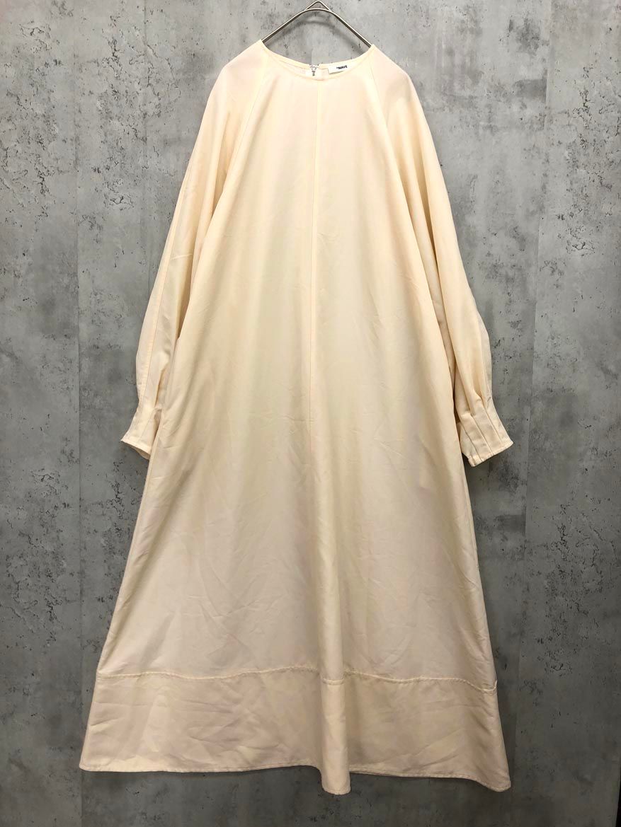 美品 24AW ebure エブール シルクリネンオーガンジープリント テント  