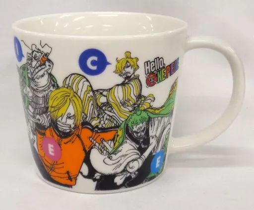 マグカップ 湯のみ ゾロ＆サンジ マグカップ ワンピース 企画展 Hello ONE PIECE
