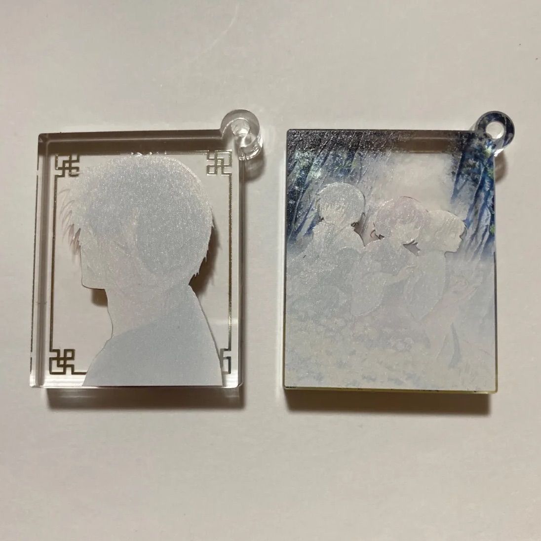 大原画展 トレーディング箔押し キーホルダー ヨナ ハク