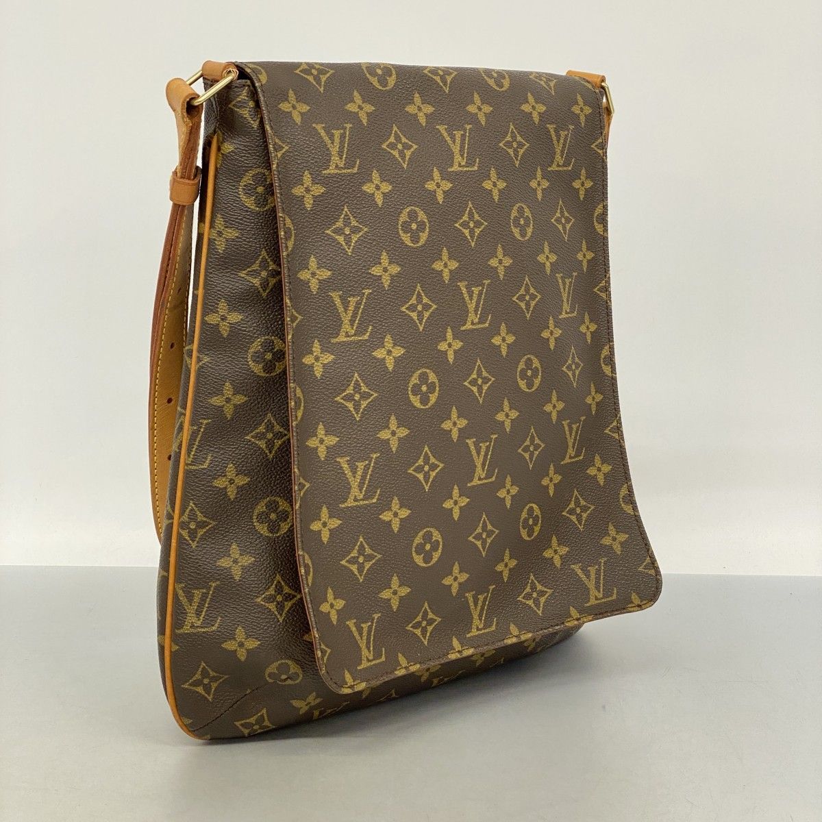 5md4008 ルイヴィトン ショルダーバッグ モノグラム ミュゼット M51256 ブラウン レディース
