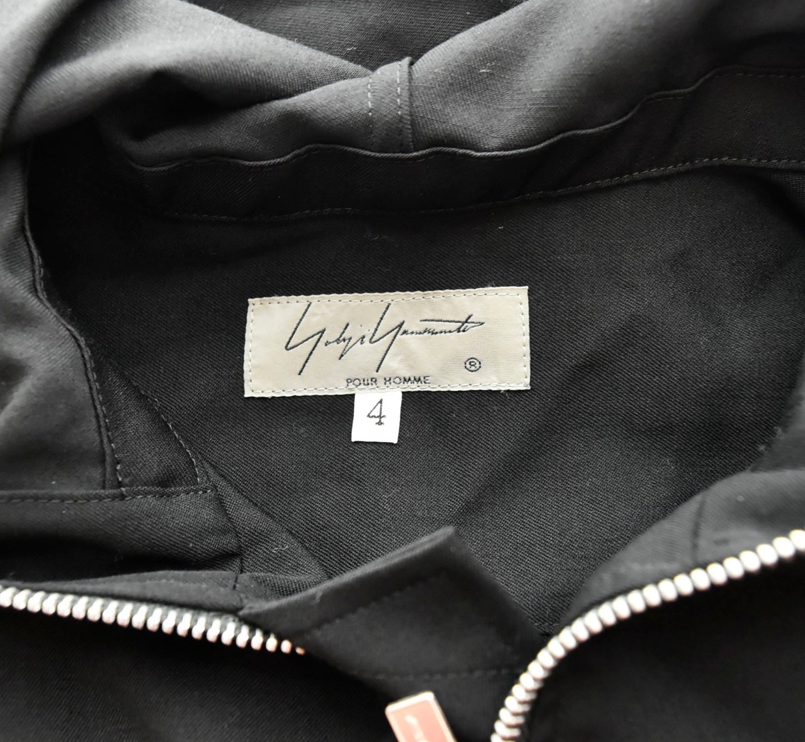 ヨウジヤマモト20aw ファスナーコート Yohji Yamamoto POUR HOMME 