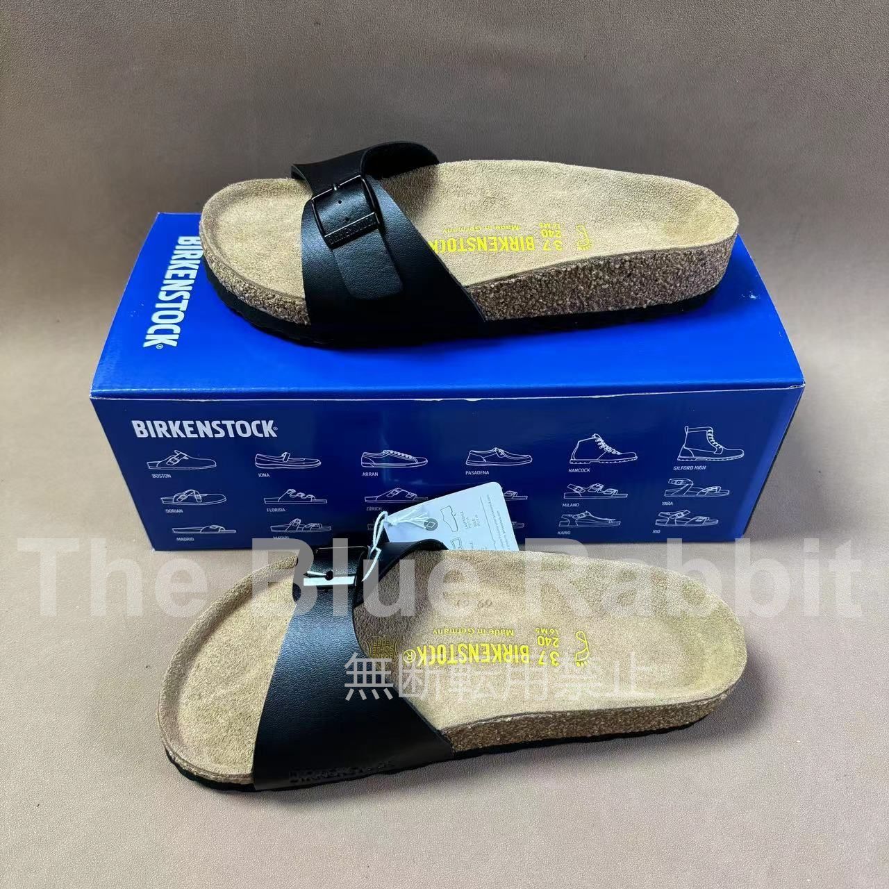 【新品】ビルケンシュトック BIRKENSTOCK Madrid  マドリッド サンダル レディース  ブラック