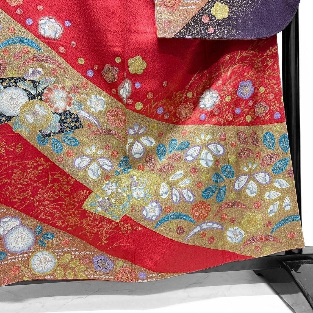 金彩　金駒刺繍　辻ヶ花　振袖　晴れの日　成人式　卒業式　着物　104a p 金彩 金駒刺繍 辻ヶ花 振袖 晴れの日 成人式 卒業式 着物 104a p