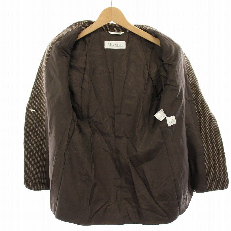 マックスマーラ MAX MARA テーラードジャケット シングル 1B