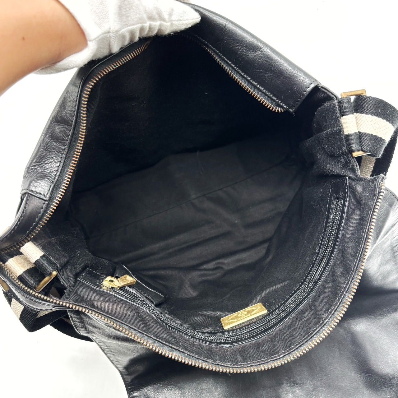 バリー BALLY トートバッグ ハンドバッグ トレスポ レザー ブラック A4 ✨良品✨ BALLY バリー ショルダーバッグ トートバッグ ハンドバッグ