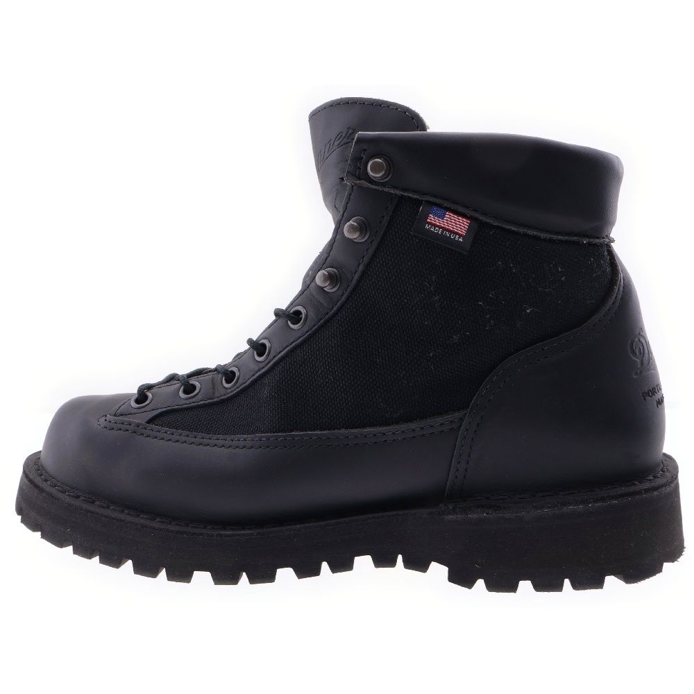 DANNER (ダナー) DJ BLK DAN LIT レザー マウンテンブーツ ブラック 31400X