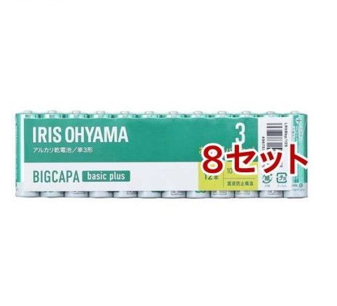BIGCAPA basic+ 単3アルカリ乾電池 LR6Bbp／12S(12本入