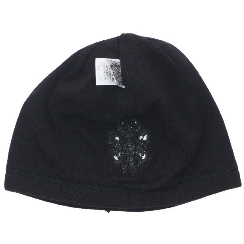 CHROME HEARTS クロムハーツ サーマル ビーニー ダガー 刺繍 ☆美品