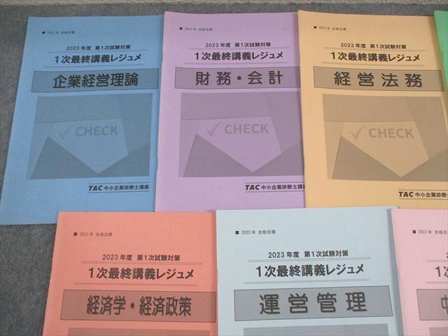 中小企業診断士 2024年度版 最速合格のための第1次試験過去問題集 1