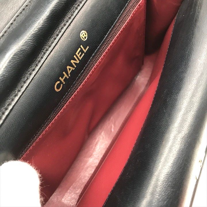 美品 CHANEL シャネル ココマーク マトラッセ ターンロック