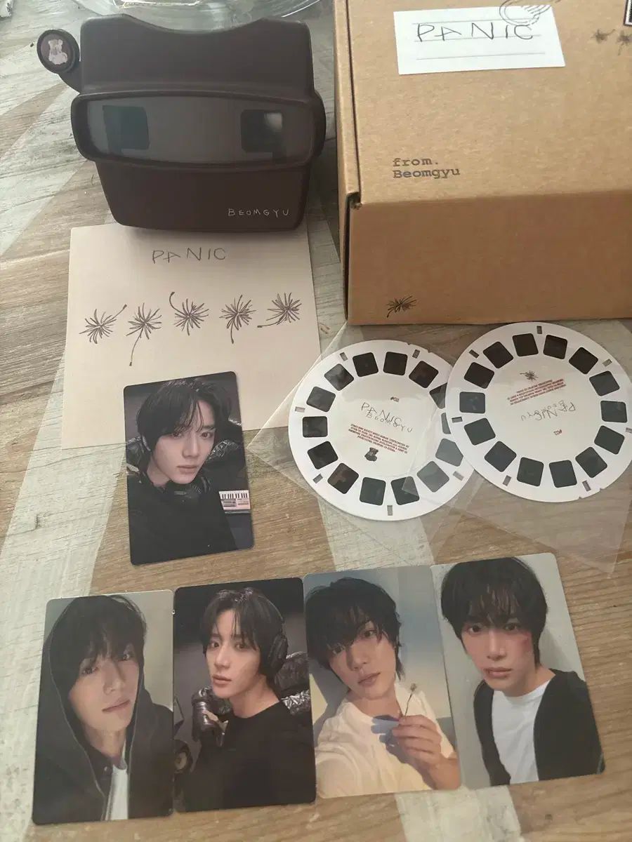 TXT ボムギュ(BEOMGYU) パニック アルバム フルセット FULL SET 開封